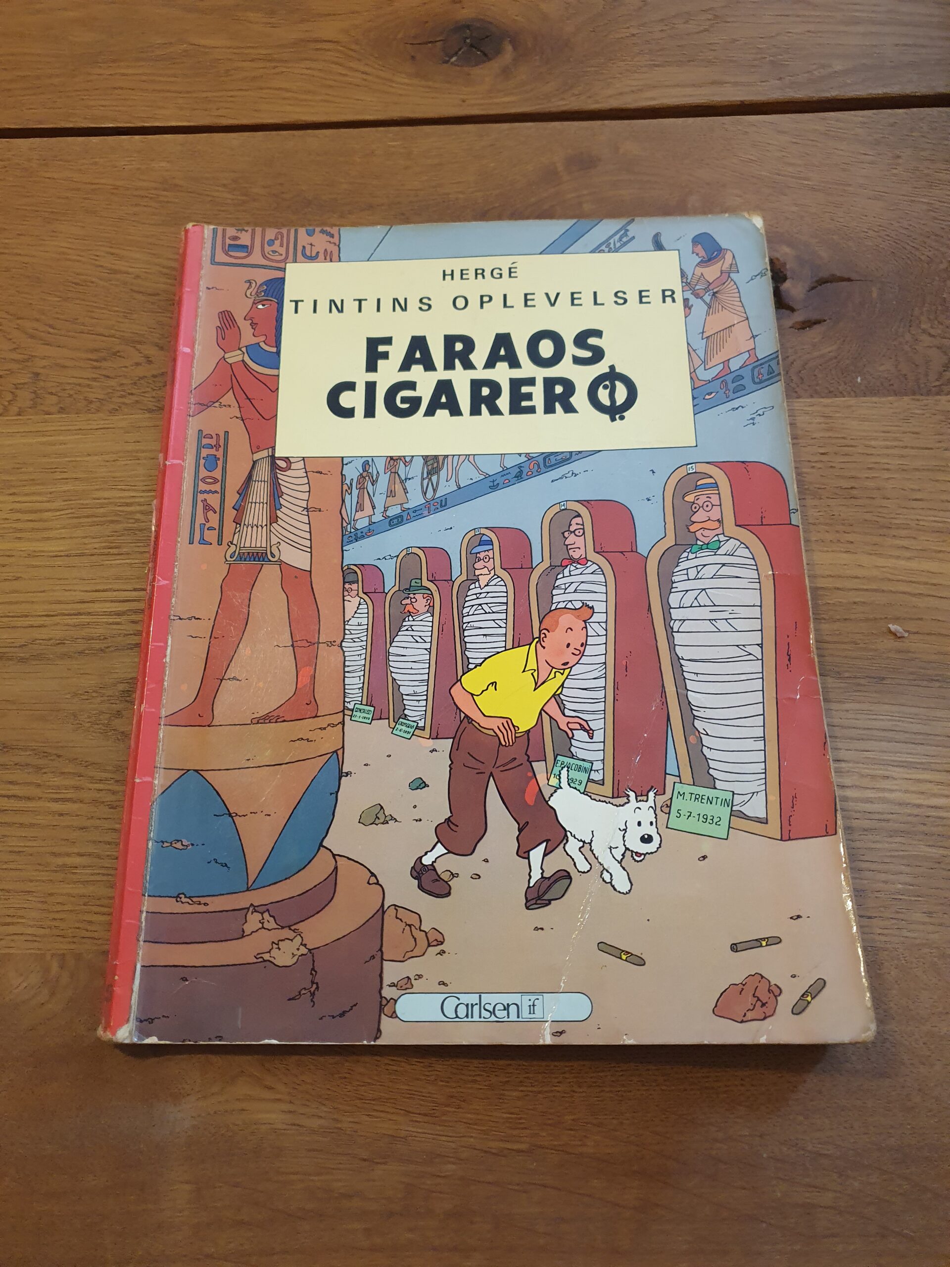 Faraos Cigarer - Tintins oplevelser