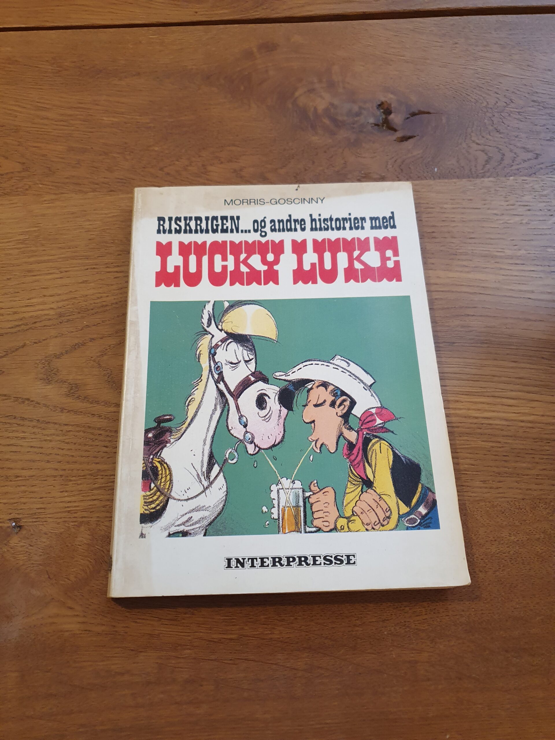 Riskrigen... og andre historier med Lucky Luke