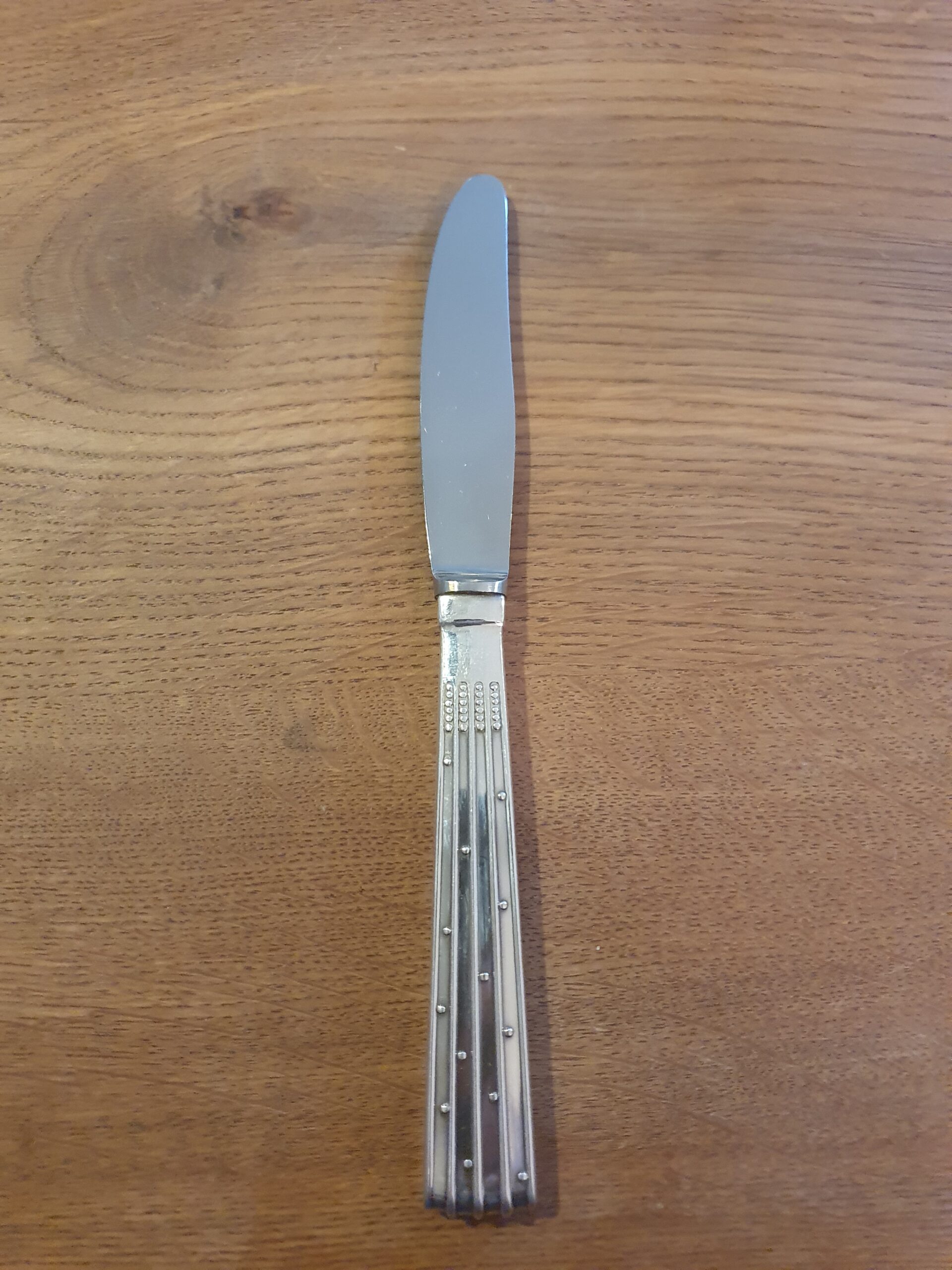Champagne kniv i sølv
