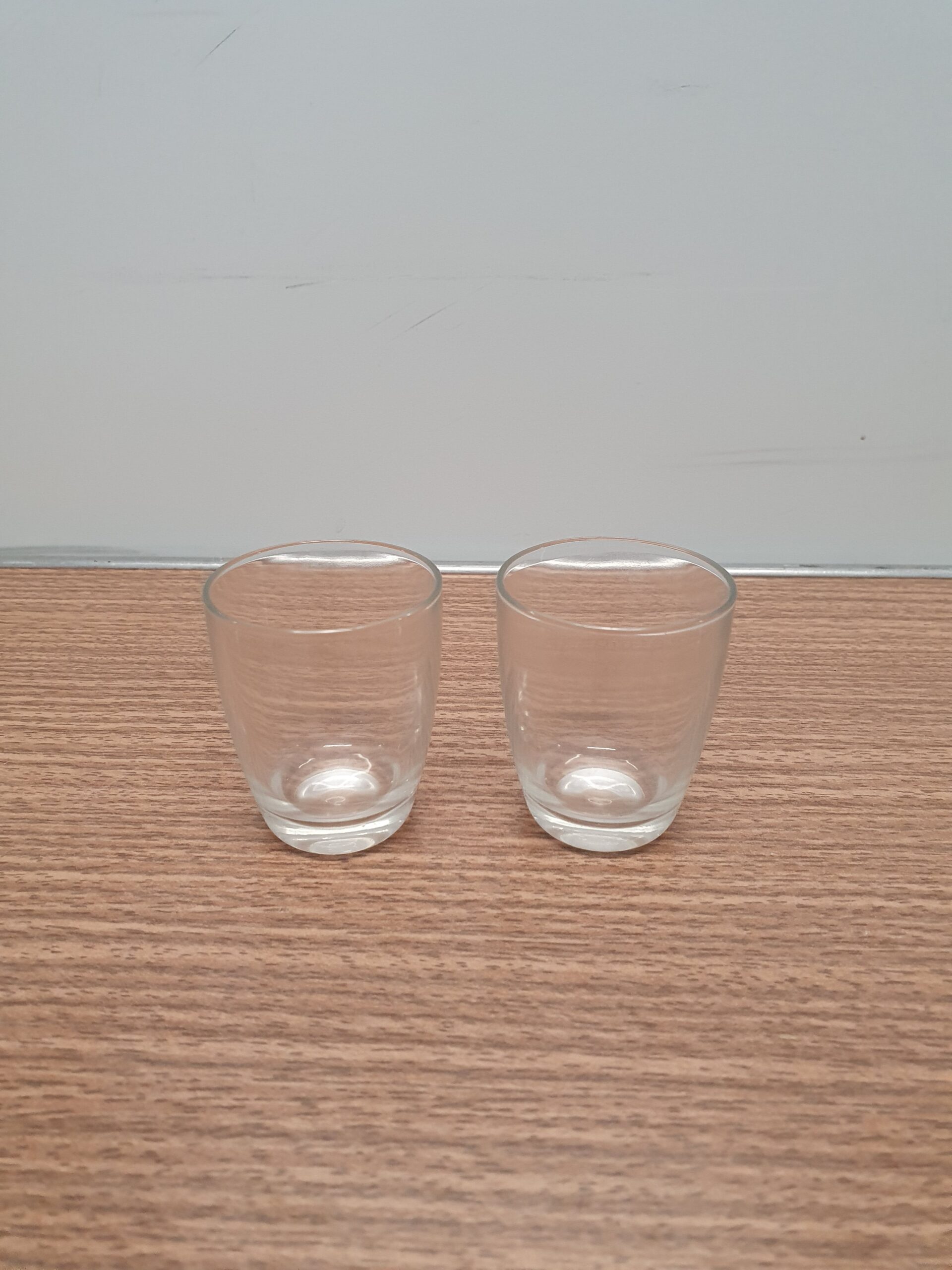 2 stk små glas