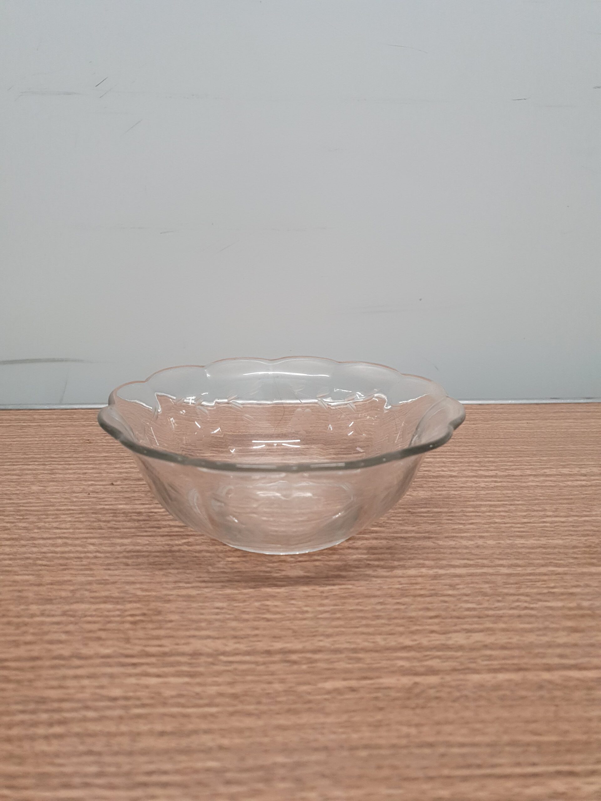Vintage skål i glas