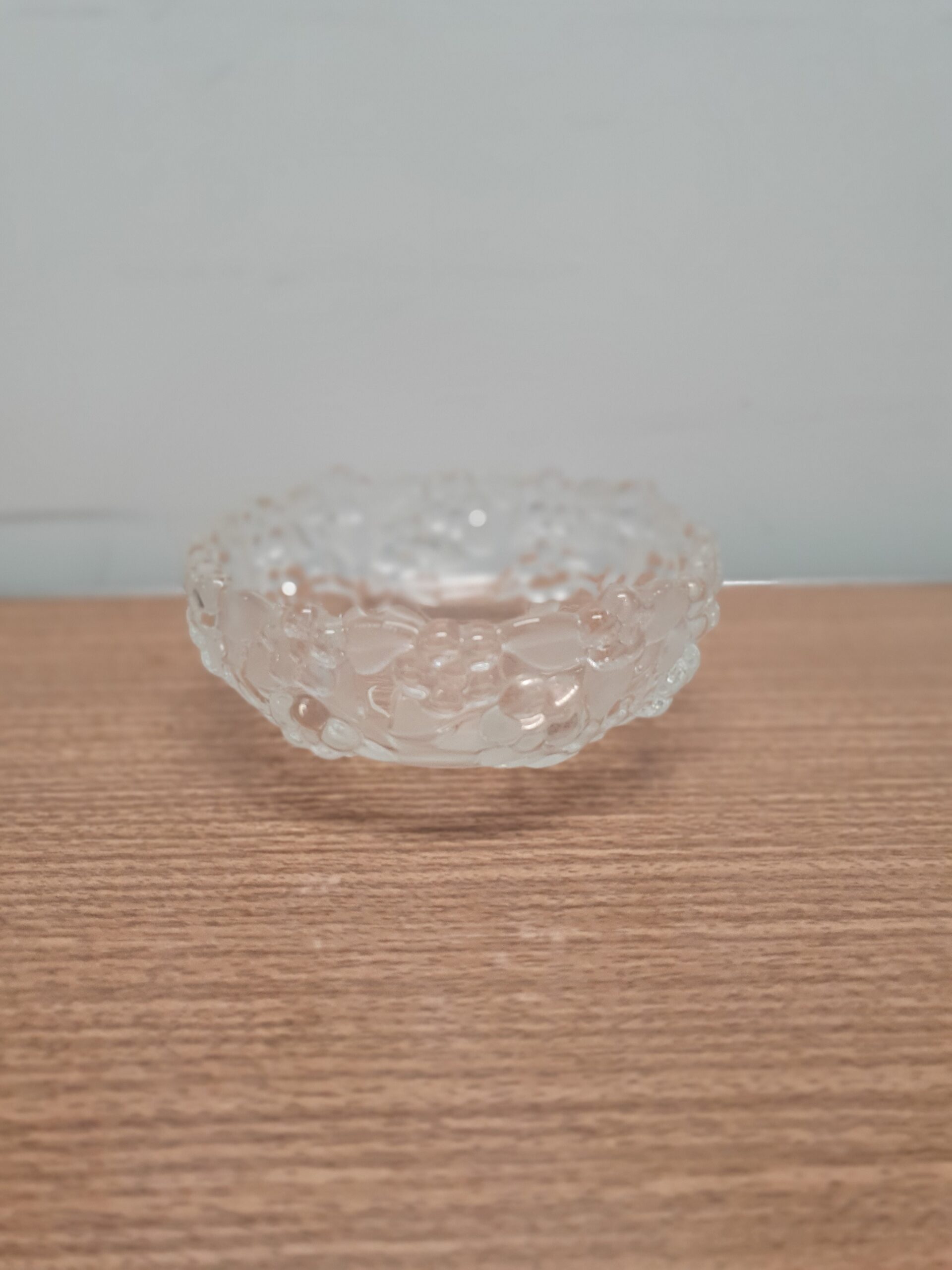 Skål i glas med slibninger