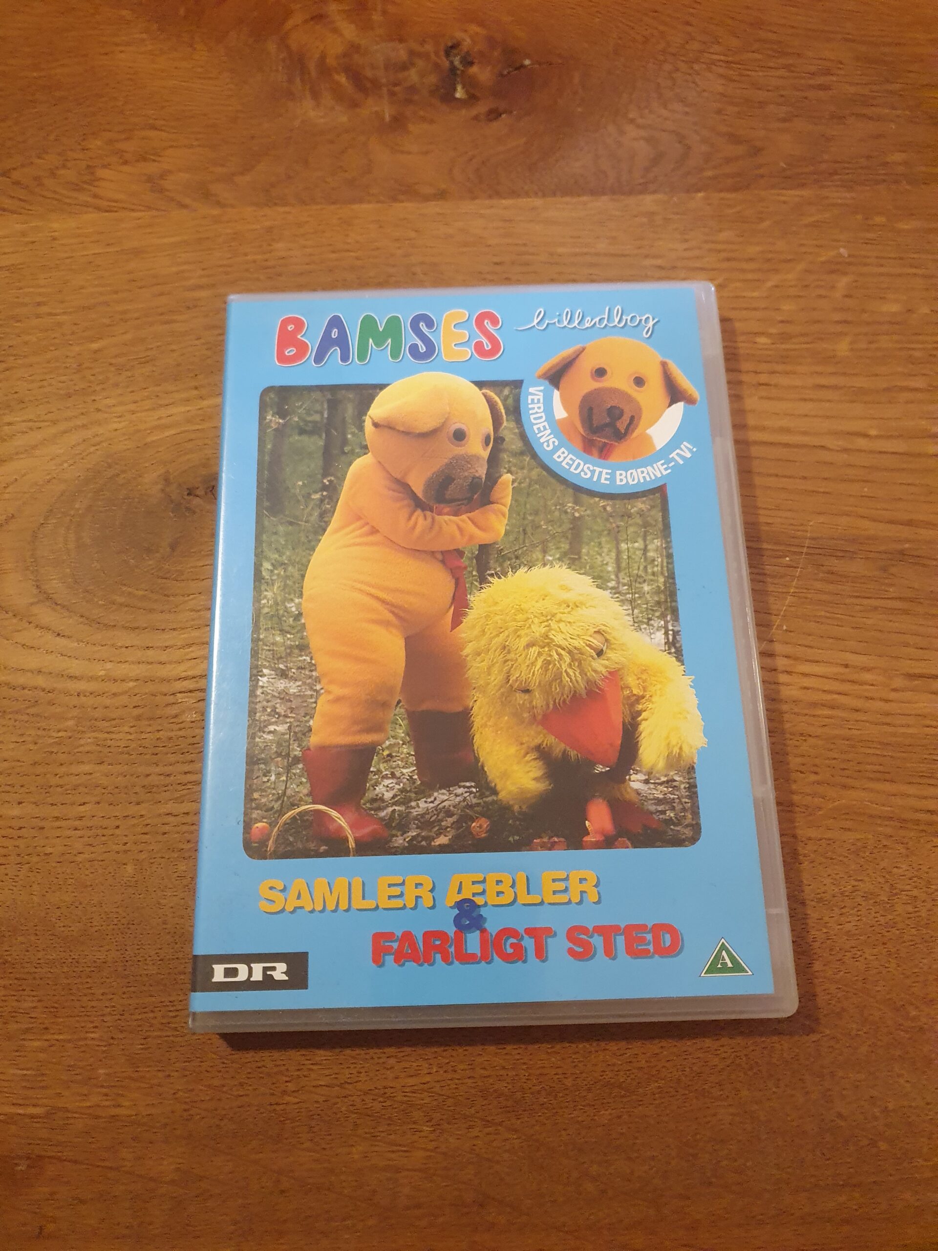 Bamses billedbog - Samler æbler & farligt sted