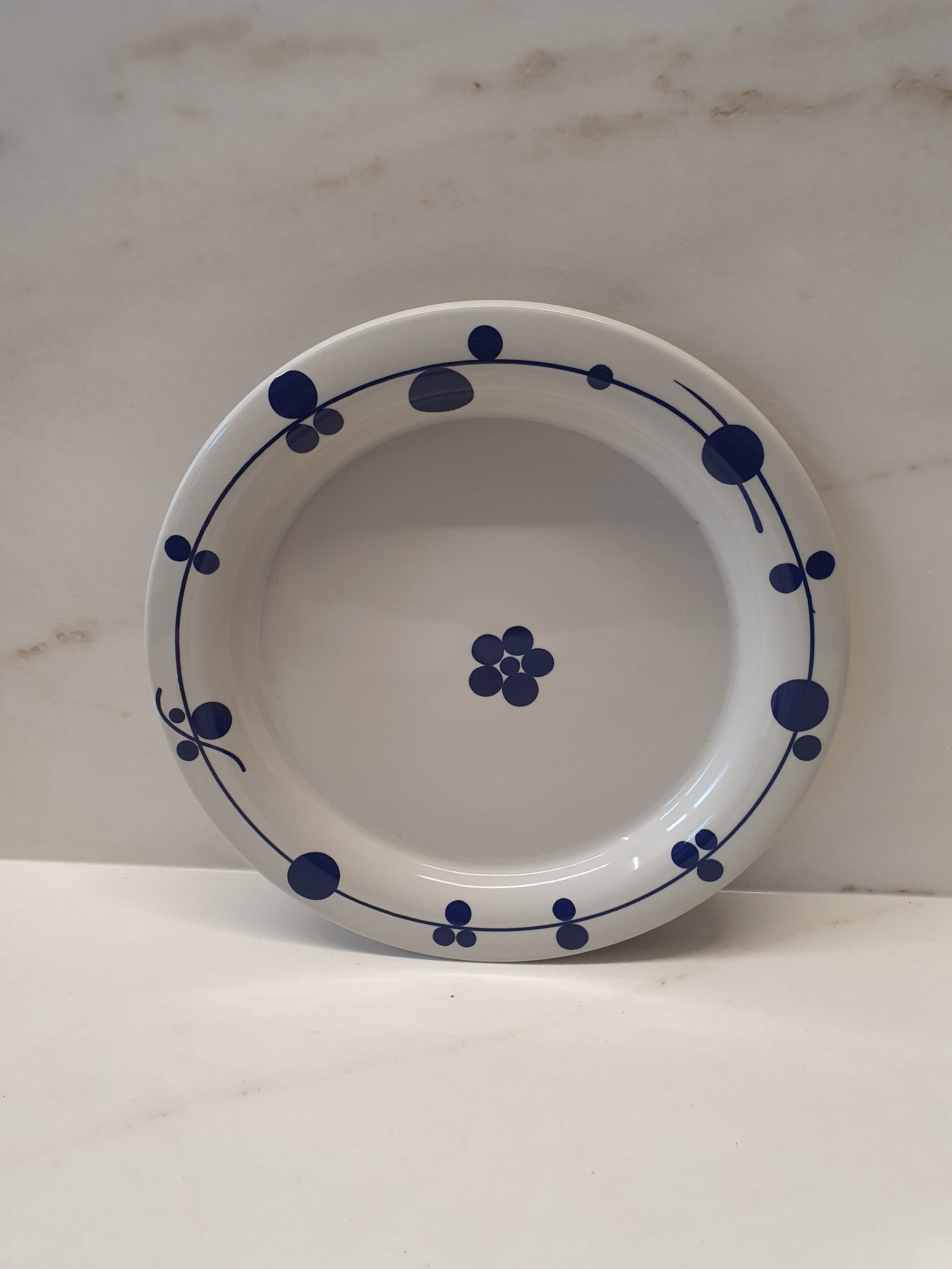 Tallerken fra Hutschenreuther, tysk porcelæn
